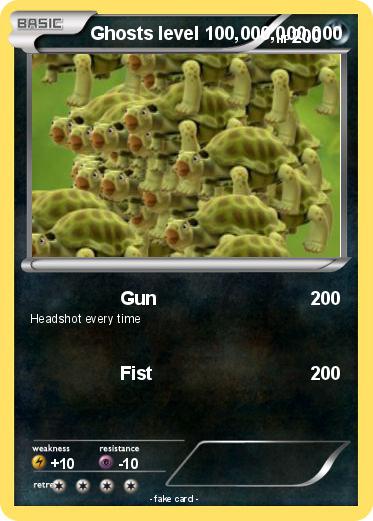Pokemon Ghosts level 100,000,000,000