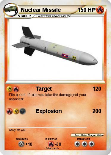 Pokemon Nuclear Missile