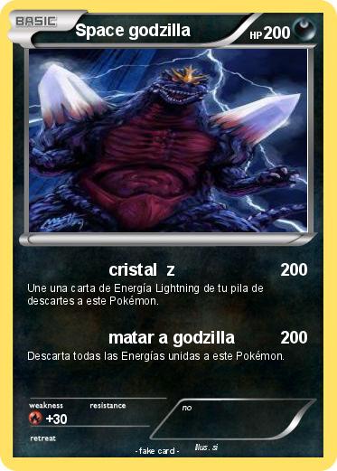 Pokemon Space godzilla
