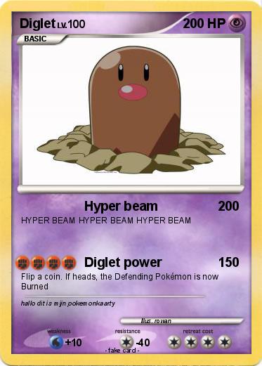 Pokemon Diglet