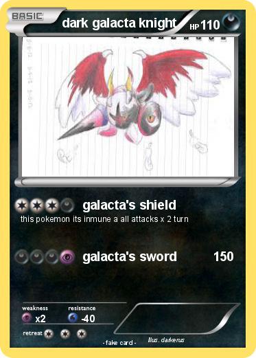 Pokemon dark galacta knight