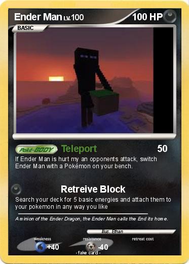 Pokemon Ender Man