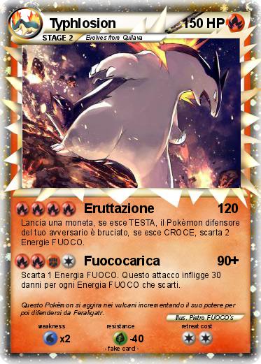 Pokemon Typhlosion