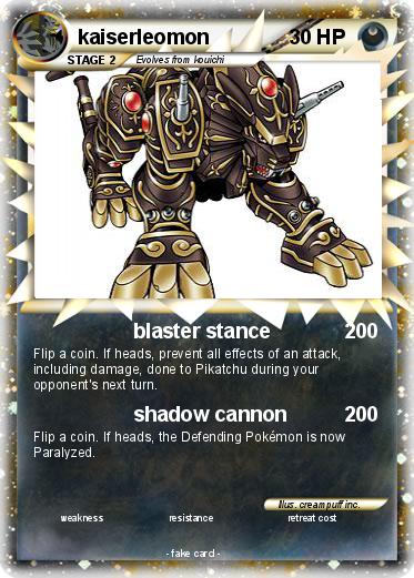 Pokemon kaiserleomon