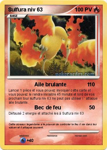 Pokemon Sulfura niv 63