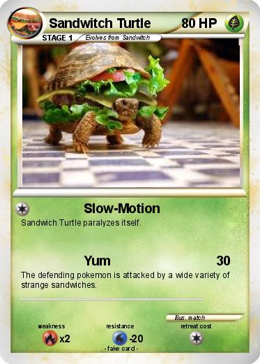 Pokemon Sandwitch Turtle