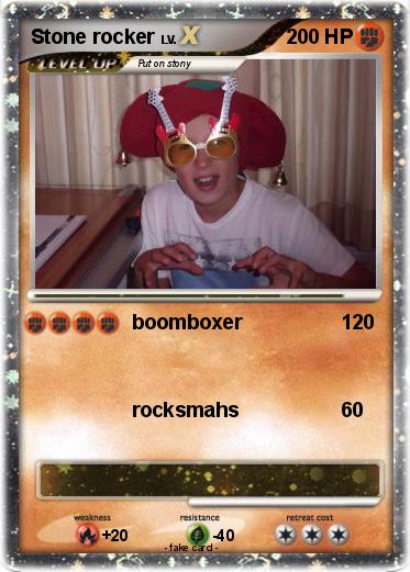 Pokemon Stone rocker