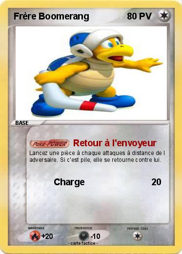Pokemon Frère Boomerang