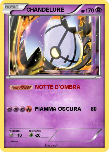 Pokemon CHANDELURE
