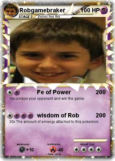 Pokemon Robgamebraker