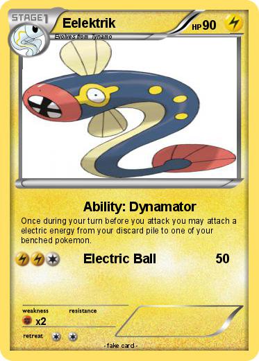 Pokemon Eelektrik