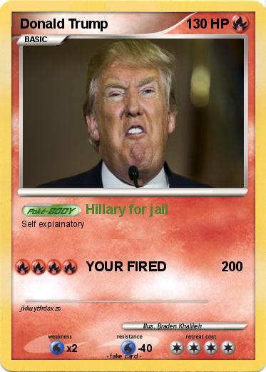 Pokemon Donald Trump