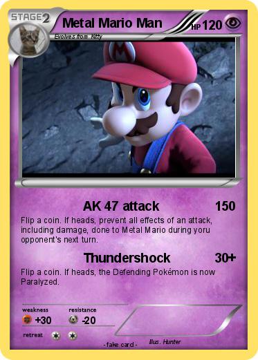 Pokemon Metal Mario Man