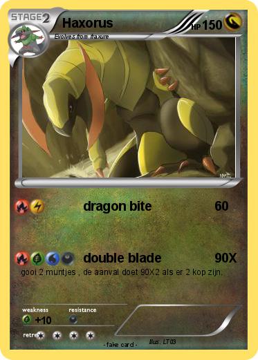 Pokemon Haxorus