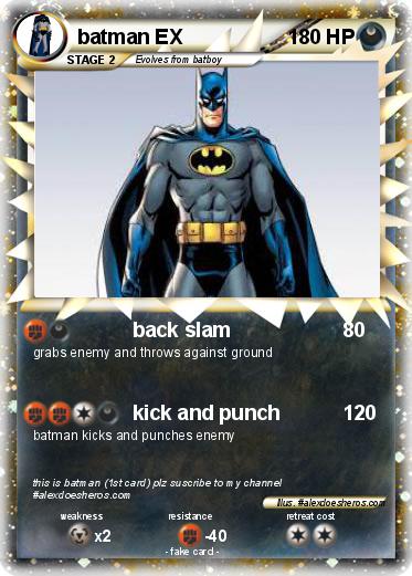 Pokemon batman EX
