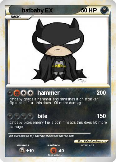 Pokemon batbaby EX