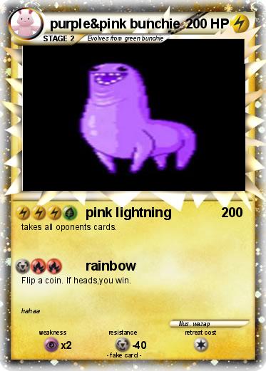 Pokemon purple&pink bunchie