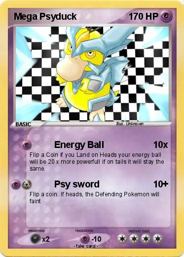 Pokemon Mega Psyduck