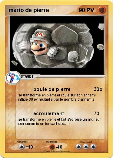Pokemon mario de pierre