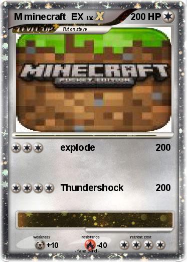 Pokemon M minecraft  EX