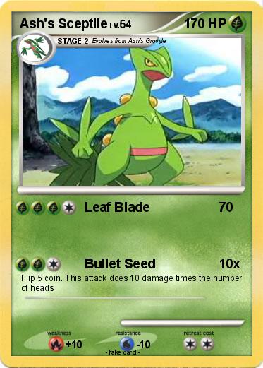 Pokemon Ash's Sceptile