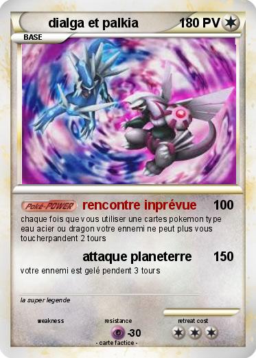Pokemon dialga et palkia