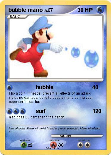 Pokemon bubble mario