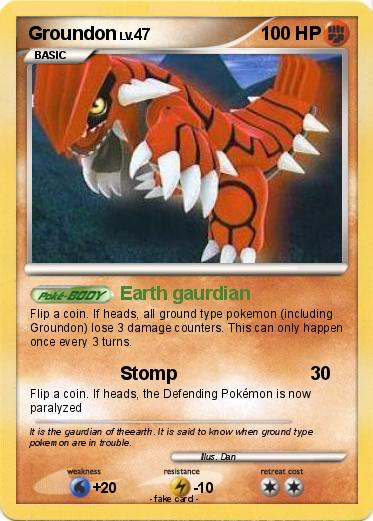 Pokemon Groundon