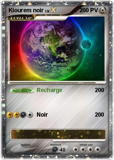 Pokemon Kiourem noir