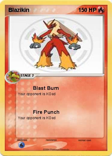 Pokemon Blazikin