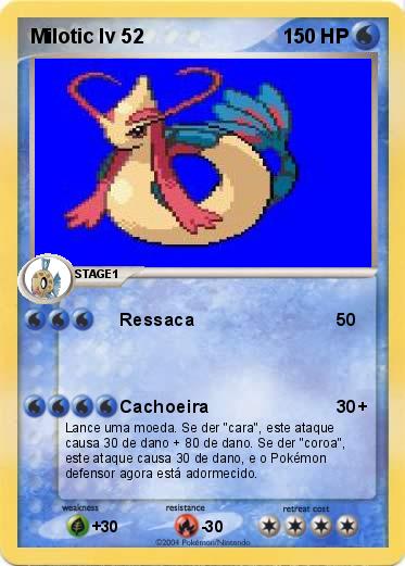 Pokemon Milotic lv 52