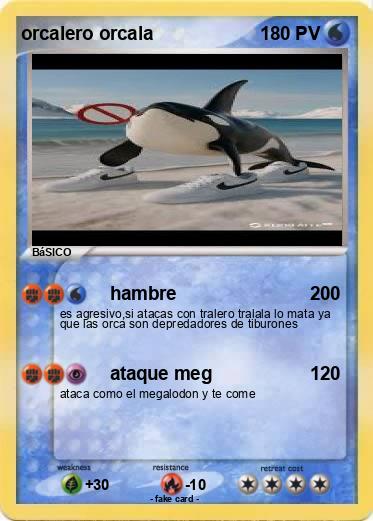 Pokemon orcalero orcala