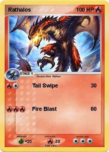 Pokemon Rathalos