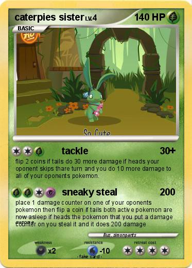 Pokemon caterpies sister