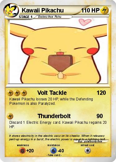 Pokemon Kawaii Pikachu