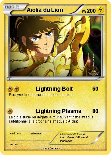 Pokemon Aiolia du Lion