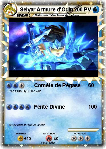 Pokemon Seiyar Armure d'Odin
