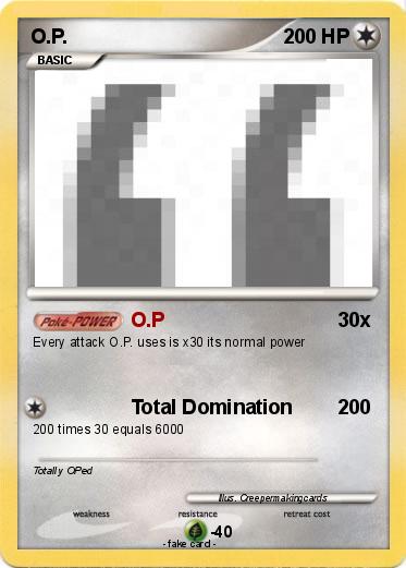 Pokemon O.P.