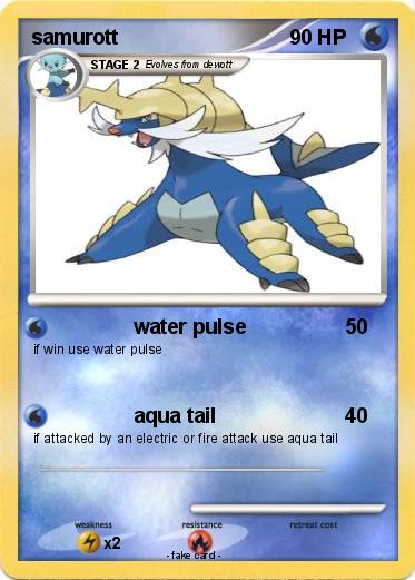 Pokemon samurott