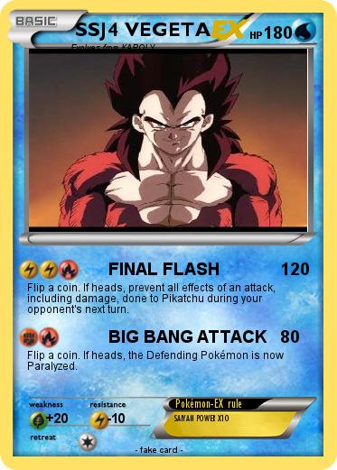 Pokemon SSJ4 VEGETA