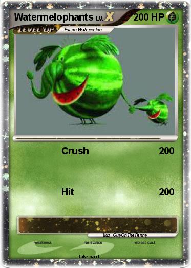 Pokemon Watermelophants