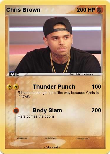 Pokemon Chris Brown