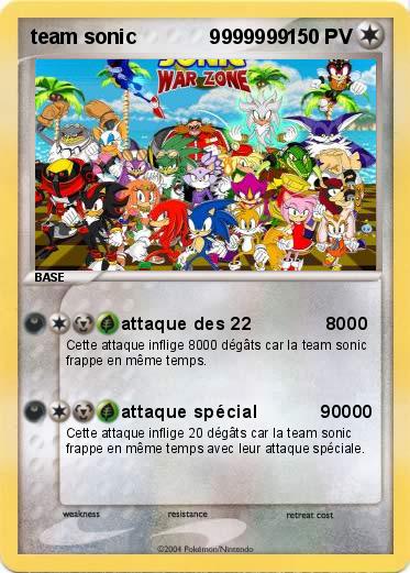 Pokemon team sonic             9999999             