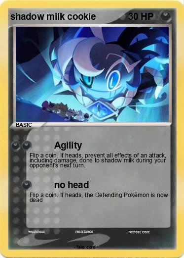 Pokemon shadow milk cookie