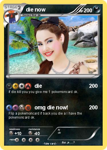 Pokemon die now
