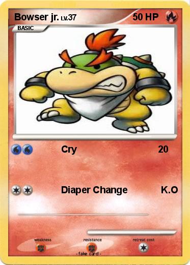 Pokemon Bowser jr.