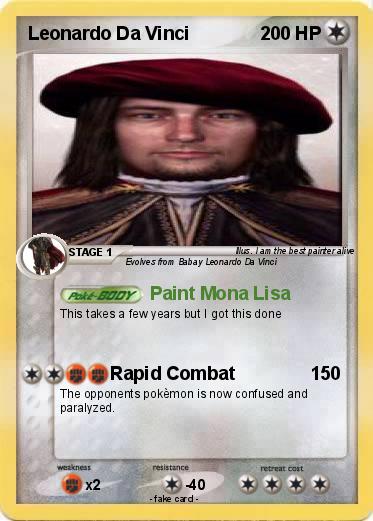 Pokemon Leonardo Da Vinci