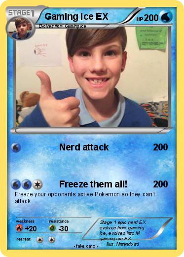 Pokemon Gaming ice EX