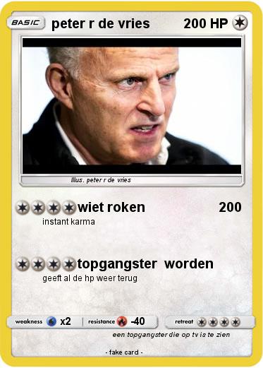 Pokemon peter r de vries
