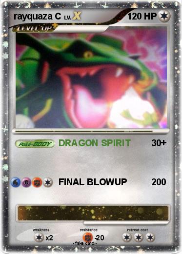 Pokemon rayquaza C